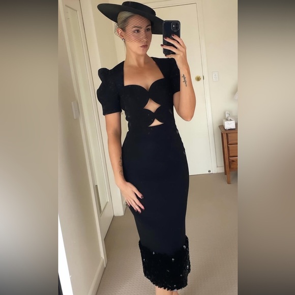 Rebecca Vallance midi
ELAINE MIDI DRESS size 12 AU 8 US - Picture 1 of 9